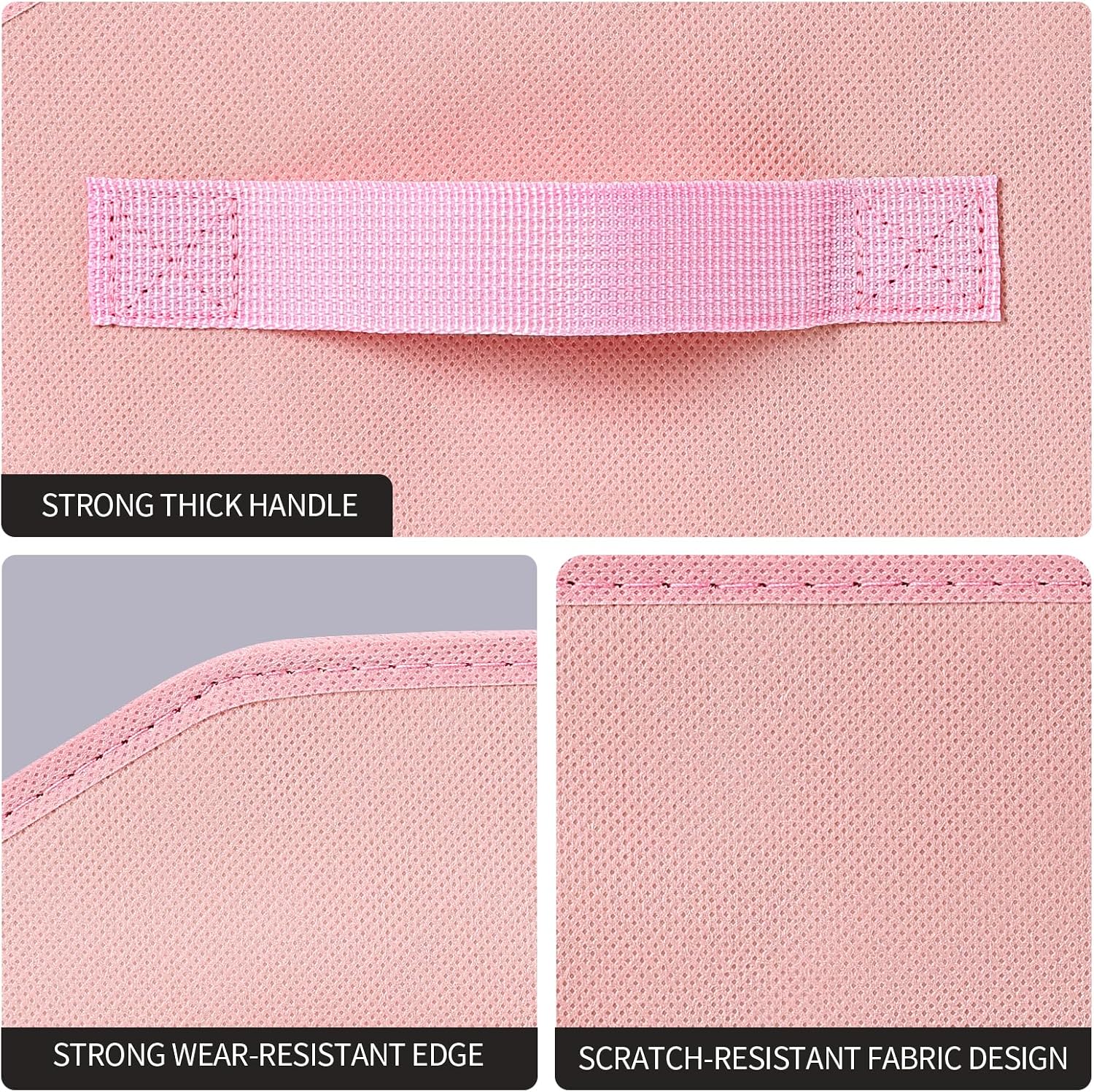 Thumbnail 6 de Homsorout Trapezoid Closet Baskets 10 Pack