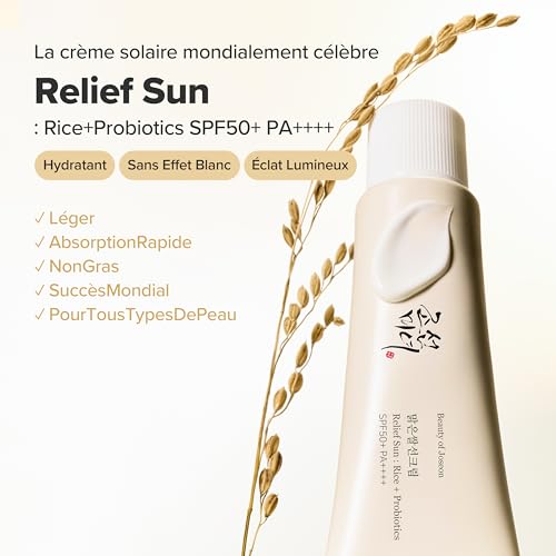 Thumbnail 2 de Beauty of Joseon Crème Solaire Relief Sun Riz + Probiotiques – SPF50+ PA+++