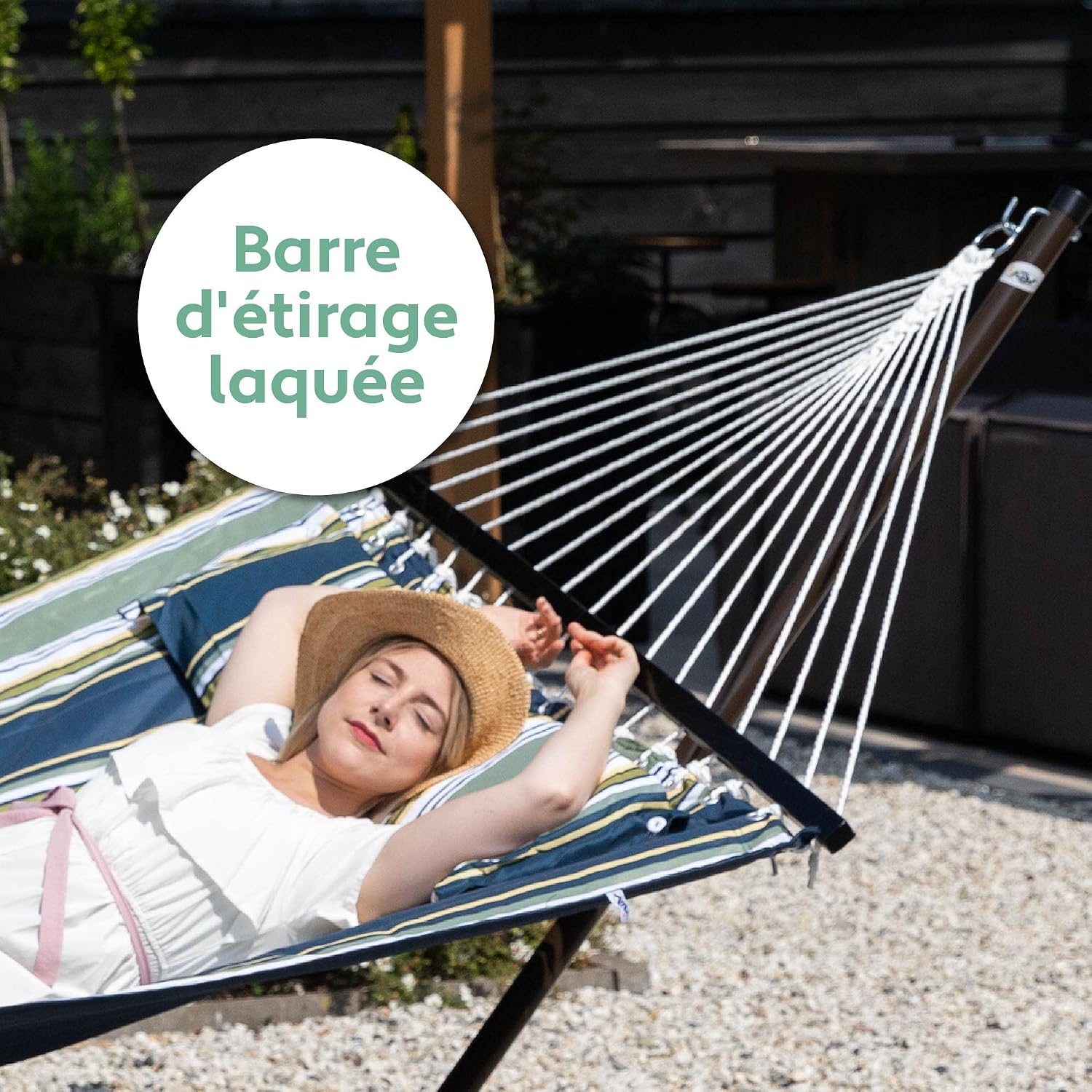 Thumbnail 6 de VITA5 5331252 hangmat met onderstel voor 2 personen, 190 x 140 cm
