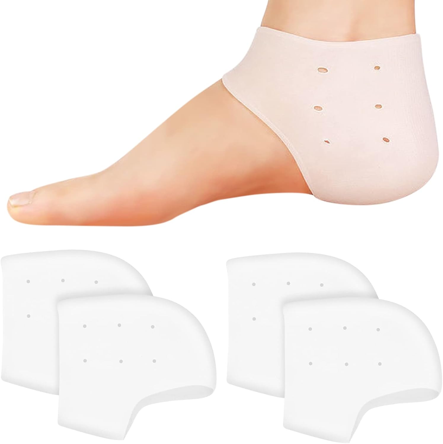 Silicone Heel Protectors 2 Pairs