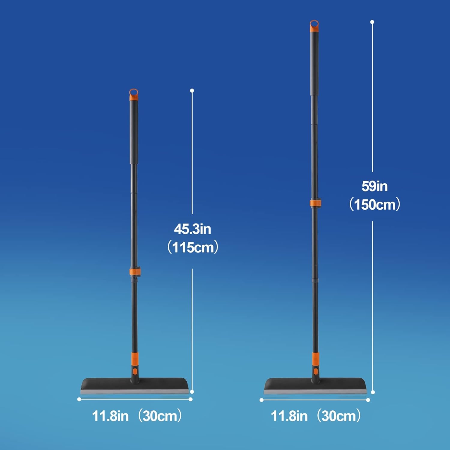 Thumbnail 4 de Floor Scrubbing Brush 59‑inch Telescopic Handle 🧹