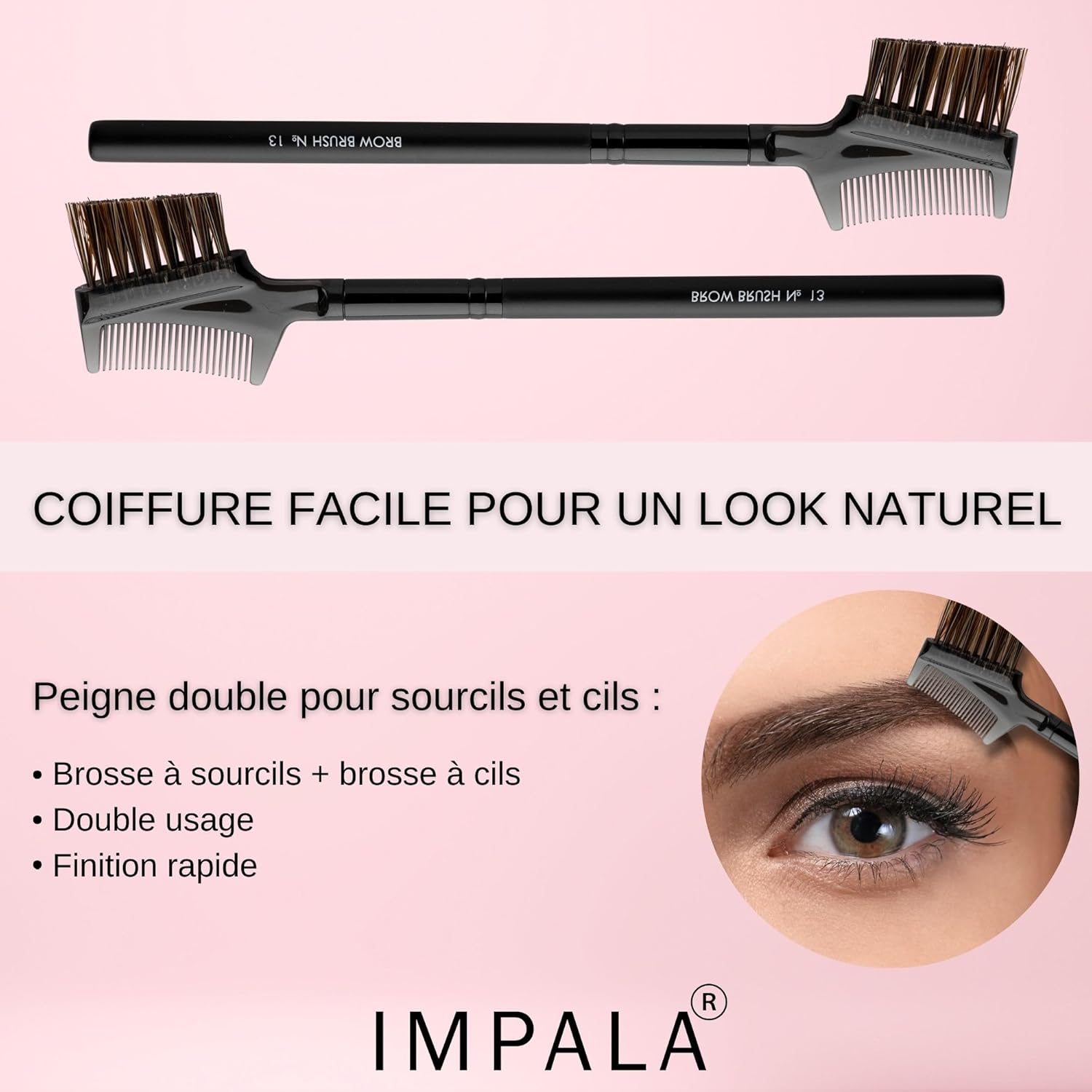 Thumbnail 2 de Impala - Brosse à Sourcils Nº13 | Sourcils Parfaits et Cils impeccables