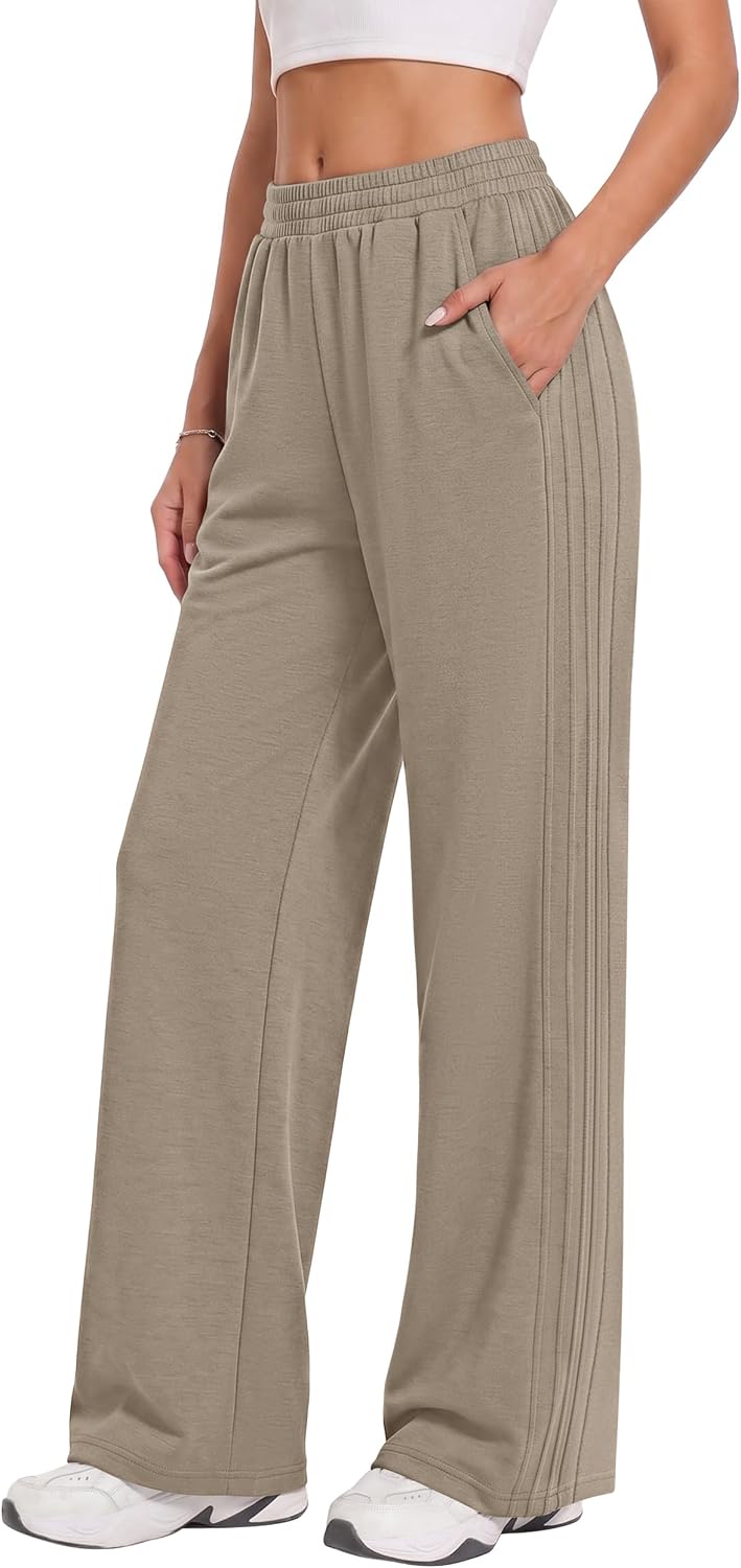 Detalle 2 de WIHOLL Women's Wide-Leg Sweatpants