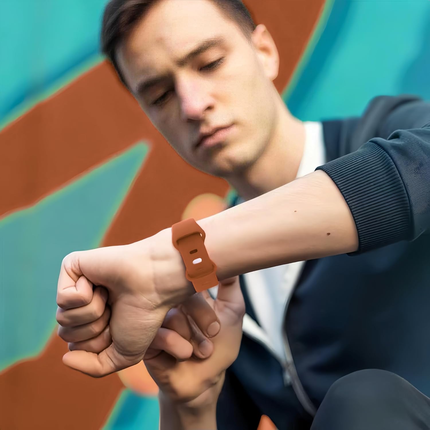 Detalle 2 de 6 Pack Sport Band Compatible with Apple Watch 44mm