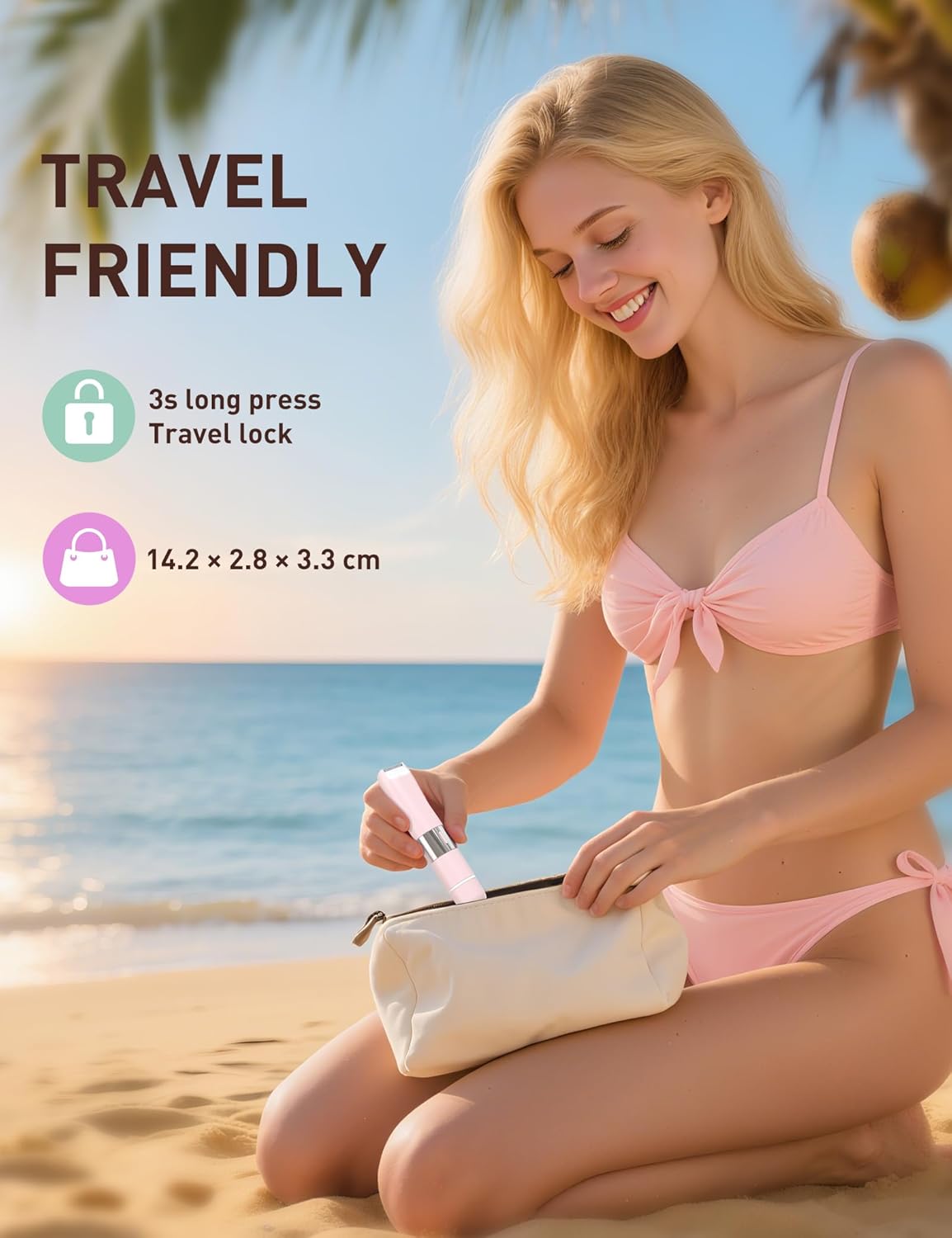 Thumbnail 6 de Bikini Trimmer Women 2-in-1 USB-C shaver for bikini area 🪒