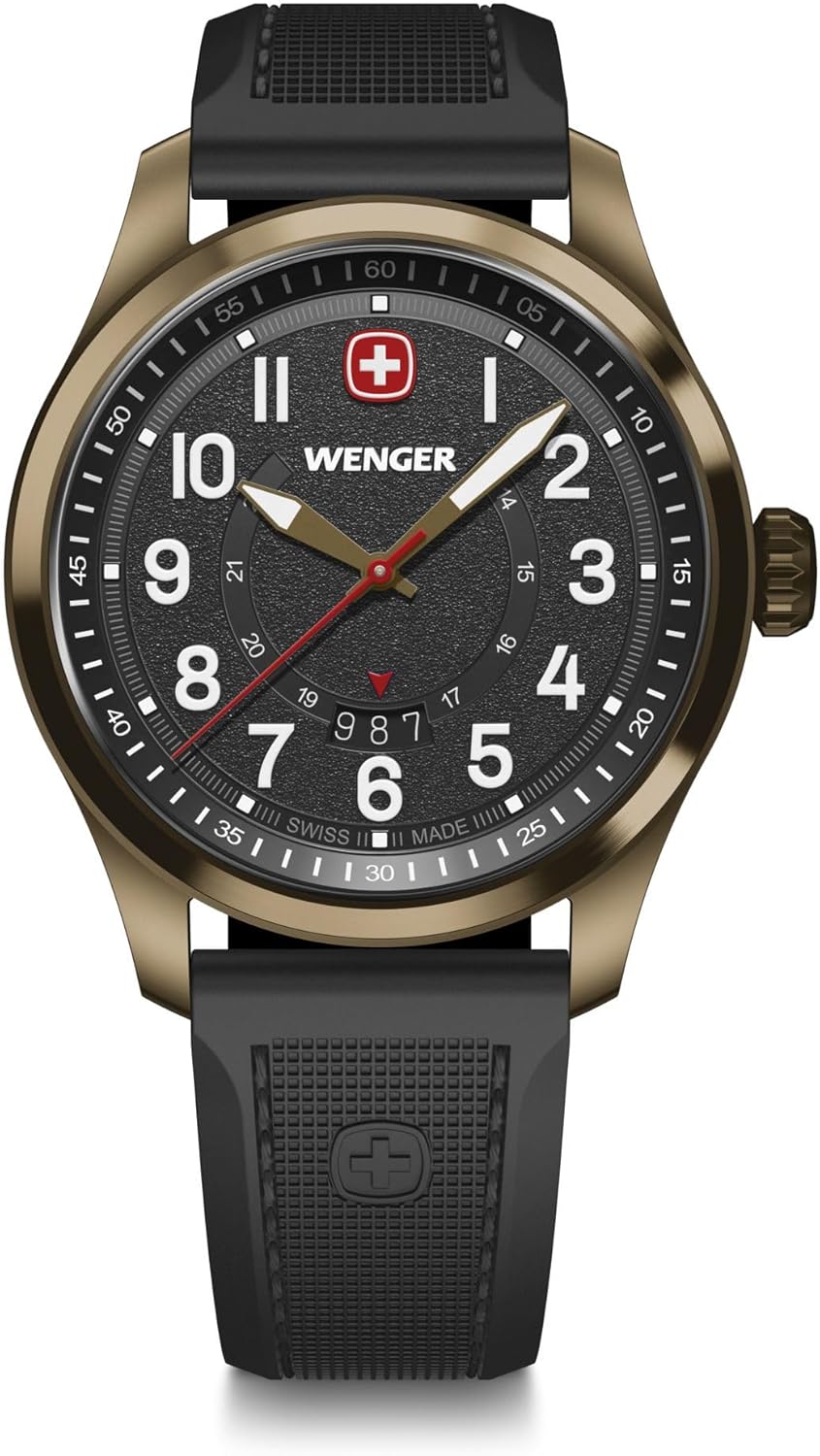 Thumbnail 6 de Wenger Terragraph: Orologio da uomo Swiss Made Ø 43 mm, quarzo, impermeabile 100 m