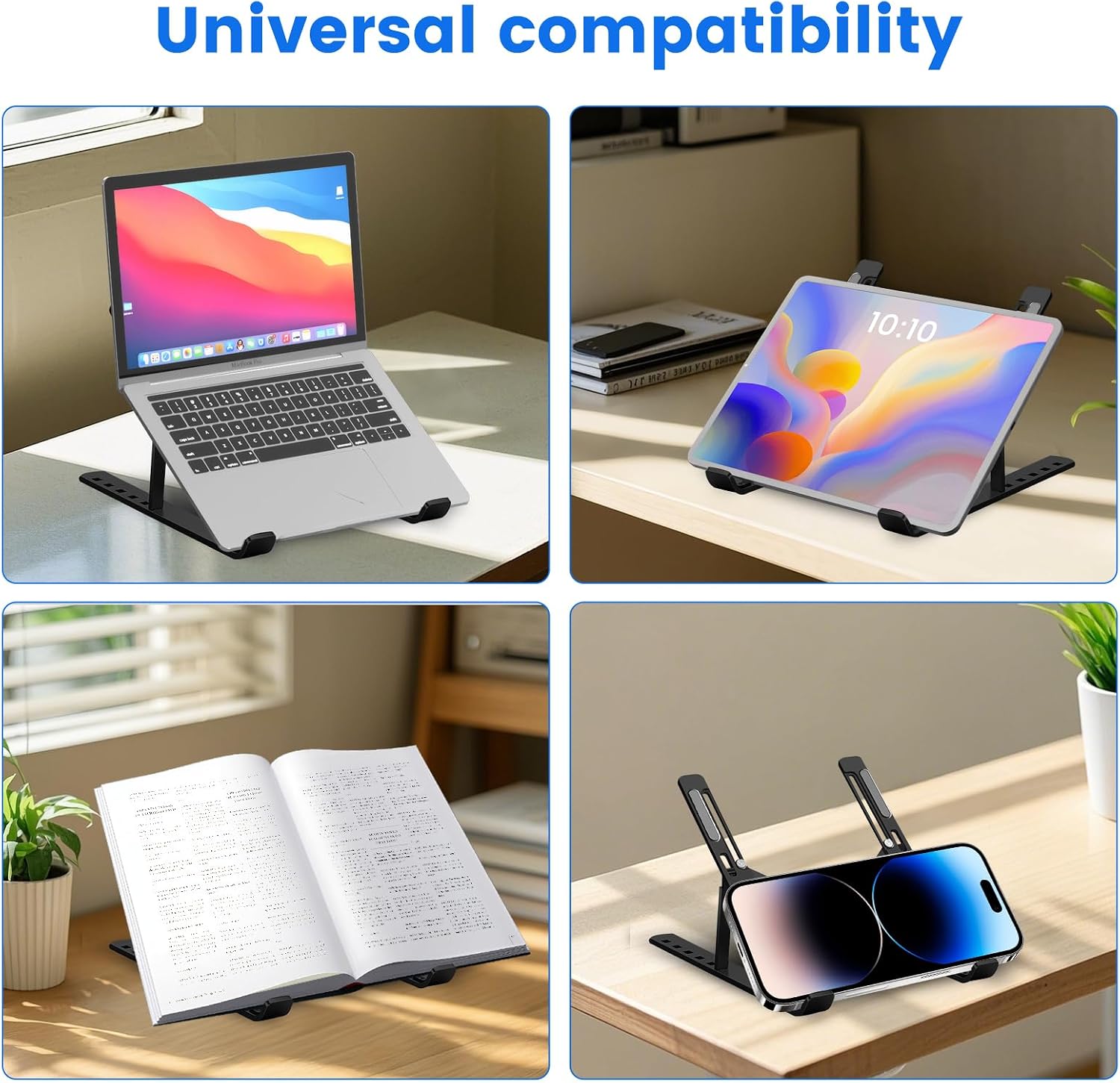 Detalle 1 de GrandMil laptop stand, 10 kg capacity