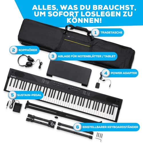 Thumbnail 5 de Alesis Recital Play 88-Tasten Keyboard Piano Bundle – Das vielseitige Beginner-Setup