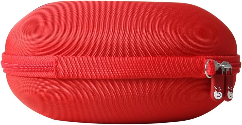 Thumbnail 3 de Hermitshell hard travel case for TOZO HT2 hybrid active noise cancelling headphones (Dark Red)