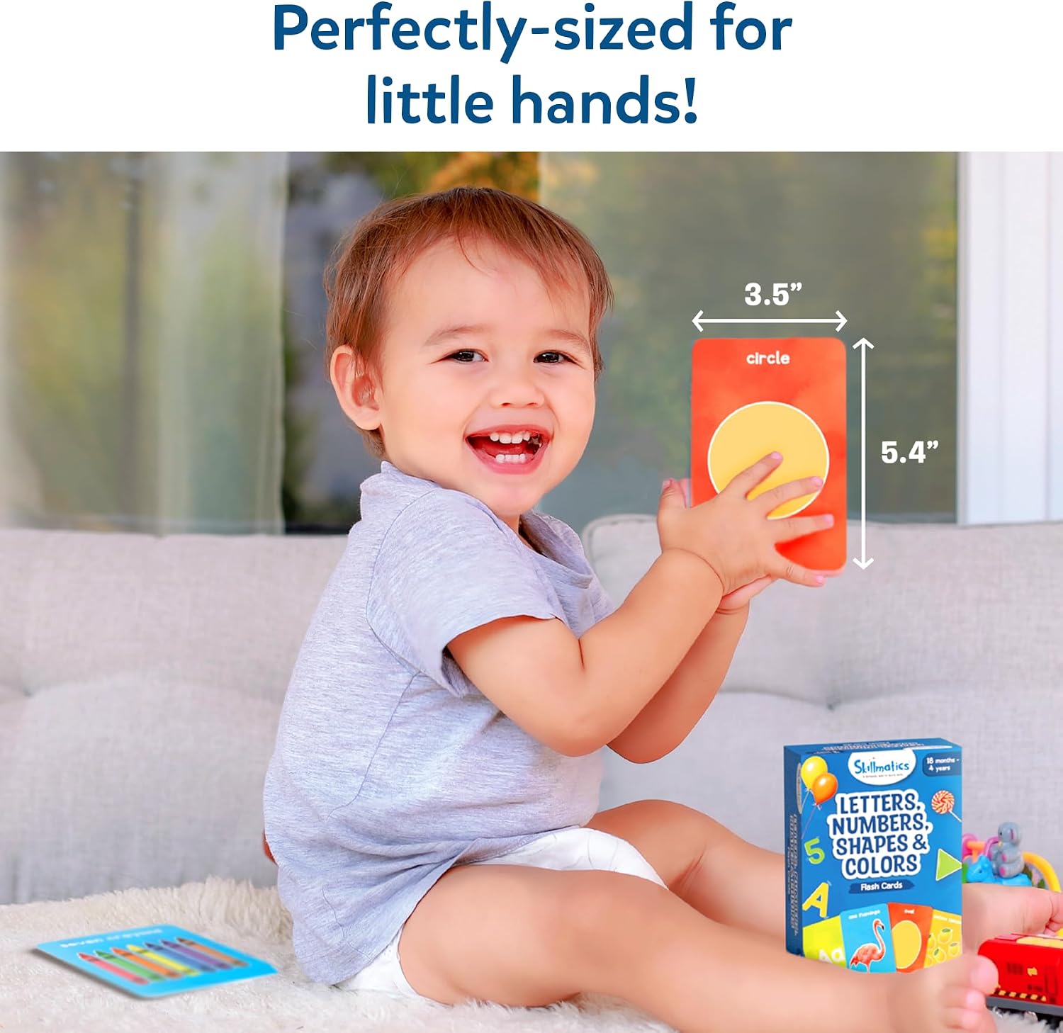 Detalle 2 de Skillmatics Thick Flash Cards 50 Pack