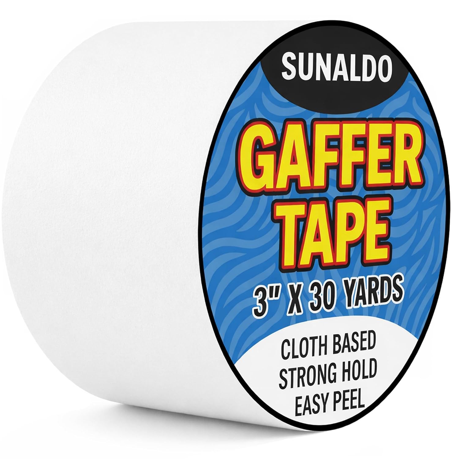 Detalle de SUNALDO Gaffers Tape, White Matte Nonreflective Cable and Floor Tape