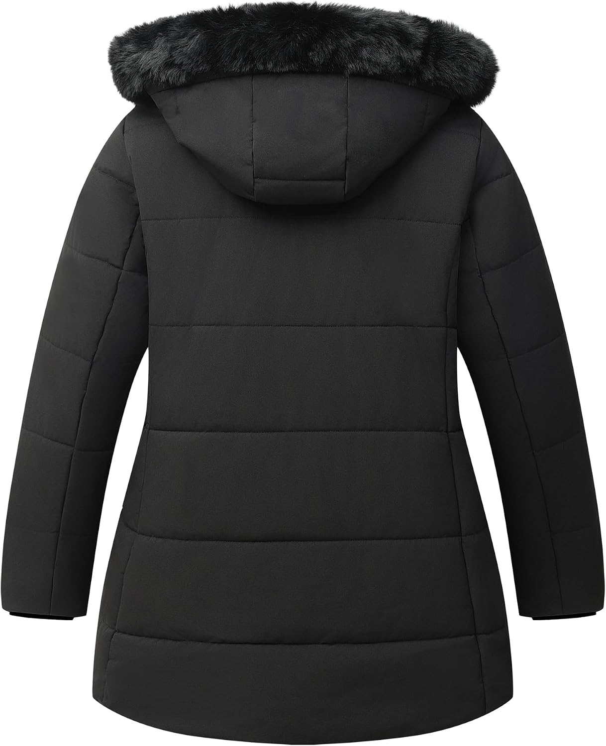 Detalle 2 de Pefflarge Women's Plus Size Down Coat Waterproof Parka
