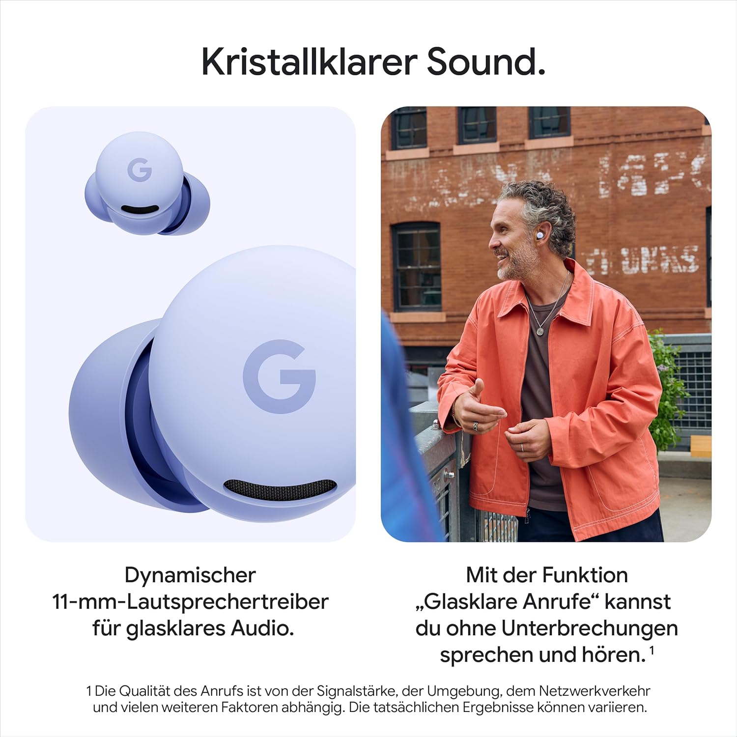 Thumbnail 2 de Google Pixel Buds 2a mit ANC 7 Std. Wiedergabe
