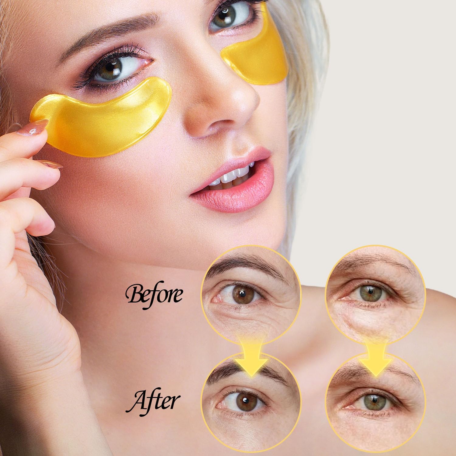 Thumbnail 3 de Eakroo 20 Pairs Lip Mask & Eye Mask Set — Hydrating, Skin-Nourishing Under Eye & Lip Patches