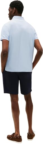 Detalle 2 de Tommy Hilfiger Polo Manches Courtes Homme 1985 Regular Fit – Breezy Blue
