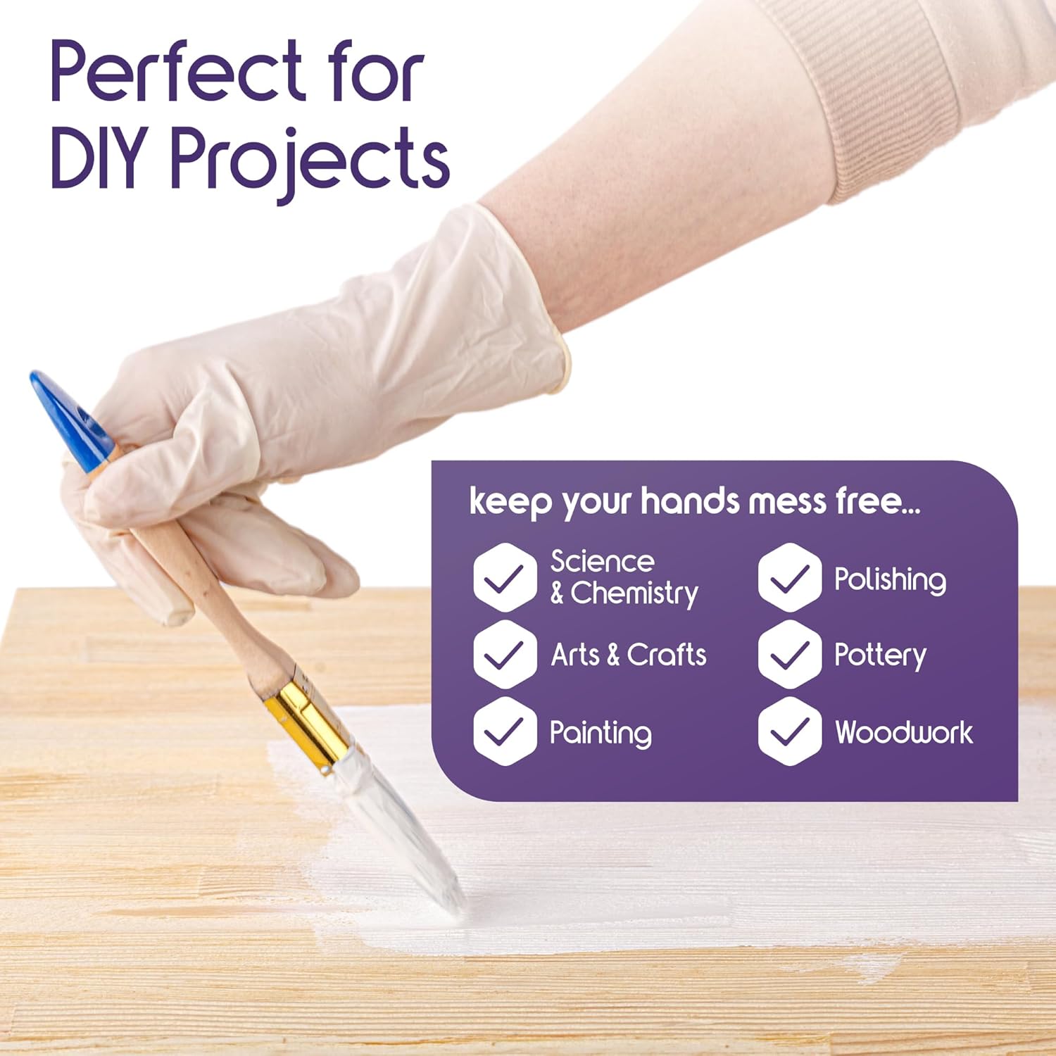 Thumbnail 5 de Inspire Stretch Vinyl Exam Gloves 1000 count
