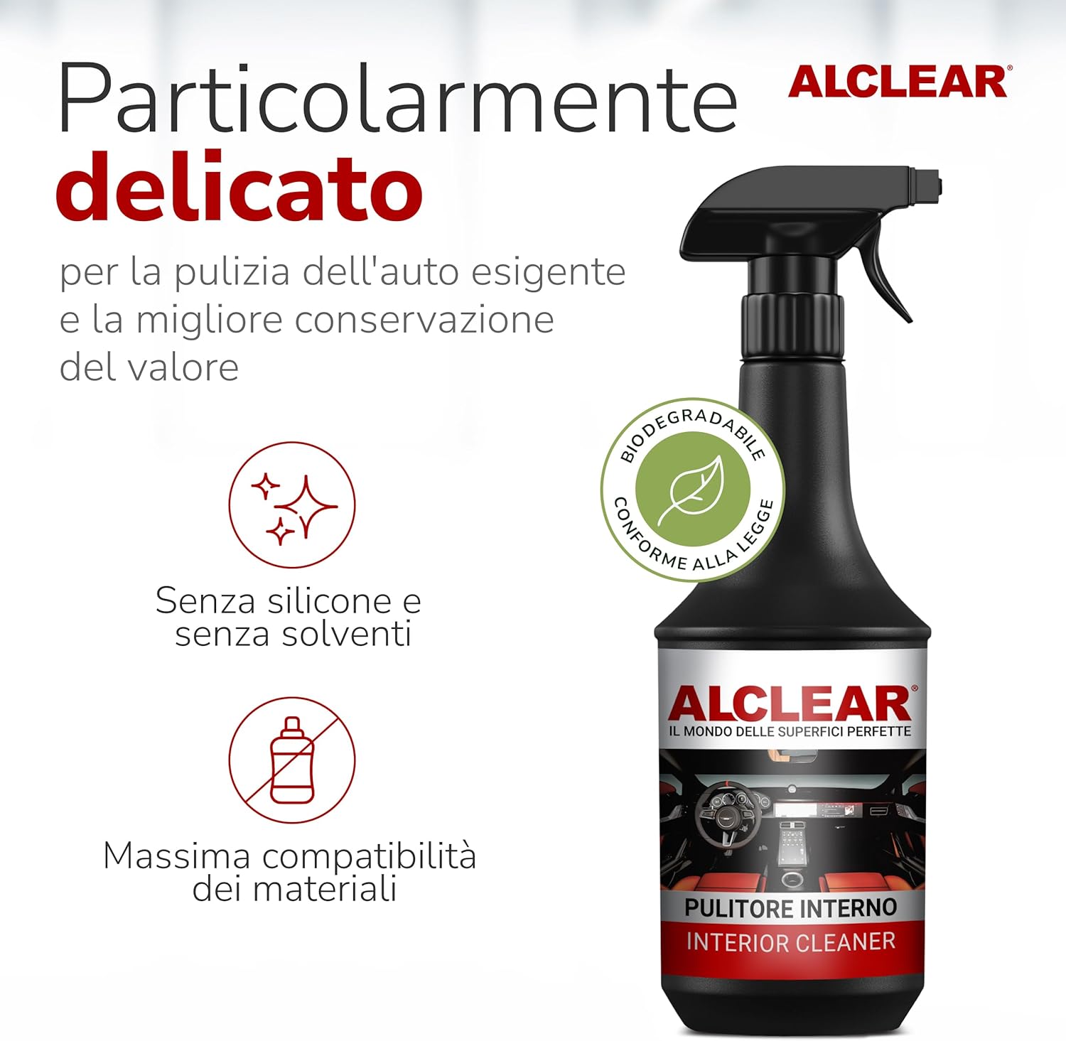 Thumbnail 4 de ALCLEAR 721IR spray pulitore interno 1000 ml