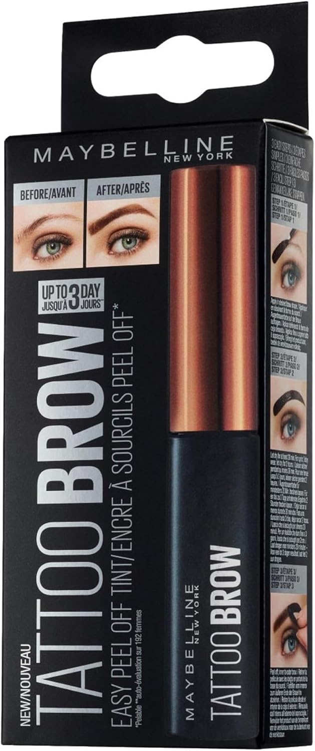 Thumbnail 2 de Maybelline New York Tattoo Brow Peel-Off (01) Light Brown: tinta sopracciglia semipermanente peel-off