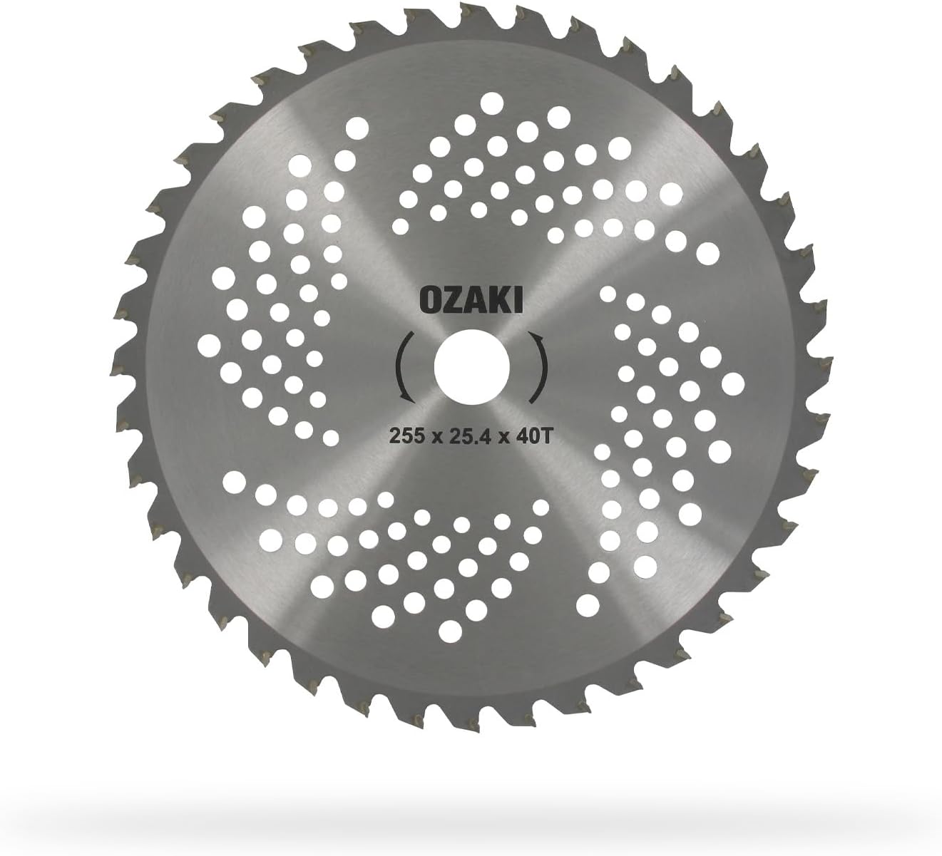 Detalle de OZAKI 3489 Lame 40 dents carbure scie circulaire 405 x 30 x 2,4 mm – Noir