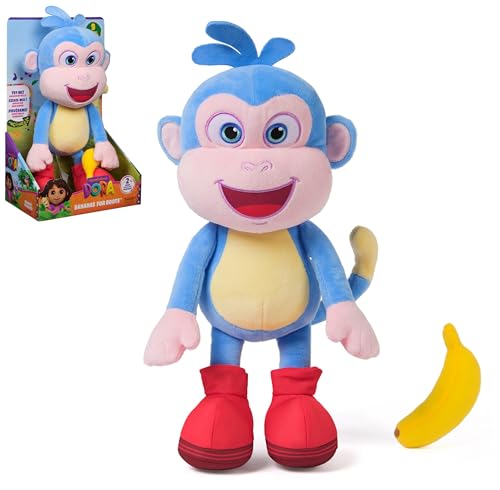 Detalle de Dora - Peluche Interactive Babouche 35 cm (bilingue)