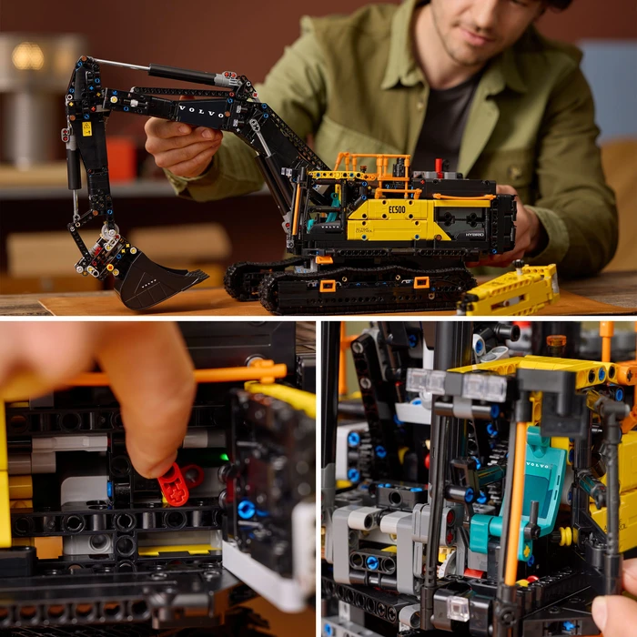 Detalle 2 de Lego Technic Volvo EC500 Hybrid Bagger 2.359 Teile
