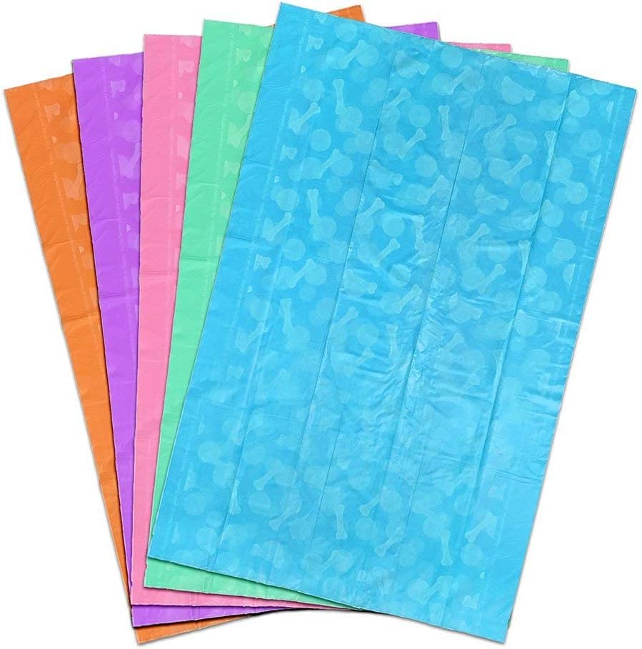 Detalle 2 de Bags On Board Recharge – Sacs Couleurs de La Mode, 140 sacs (10 rouleaux de 14) – variantes colorées