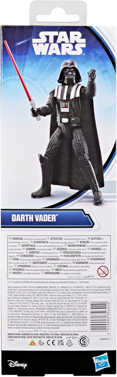 Thumbnail 3 de Star Wars Titan Series — Figurine Dark Vador 30 cm avec Sabre laser, pour enfants à partir de 4 ans