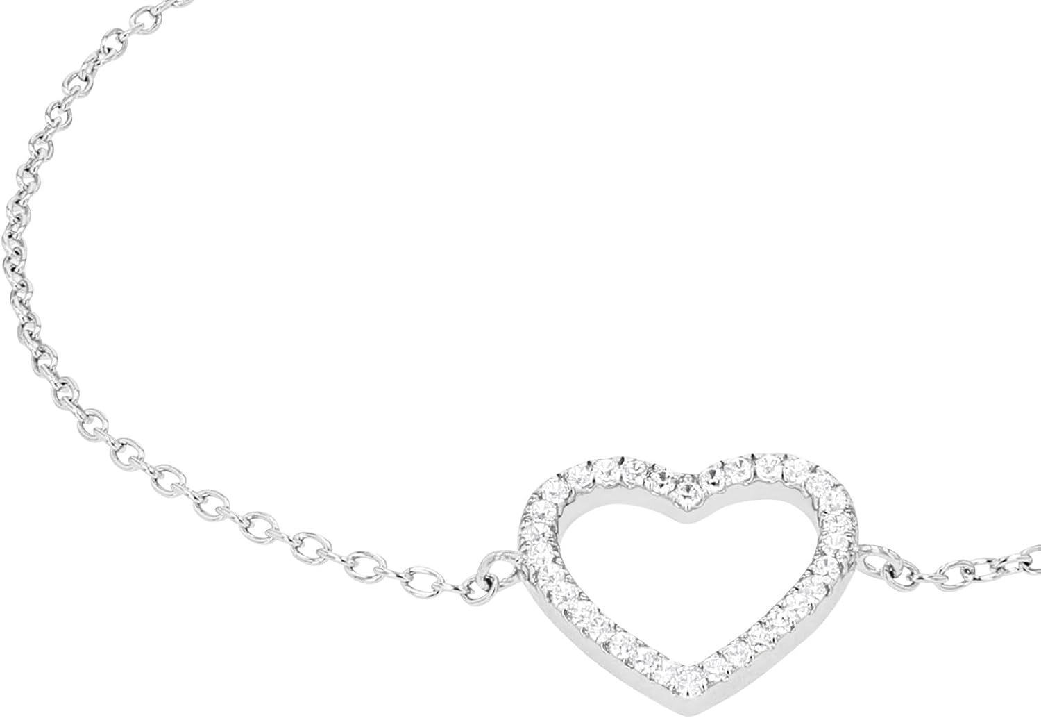 Detalle 2 de s.Oliver Armband aus 925er Silber mit Herzen