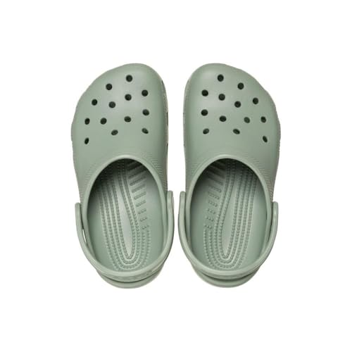 Thumbnail 5 de Crocs Unisex Kids Classic Clog K Clogs Moss (3 UK) – Lightweight, Secure Fit for Everyday Play
