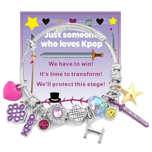 Detalle de Pulsera Kpop PYEUIFT 2026: set Merch con tarjeta incluida para fans y coleccionistas
