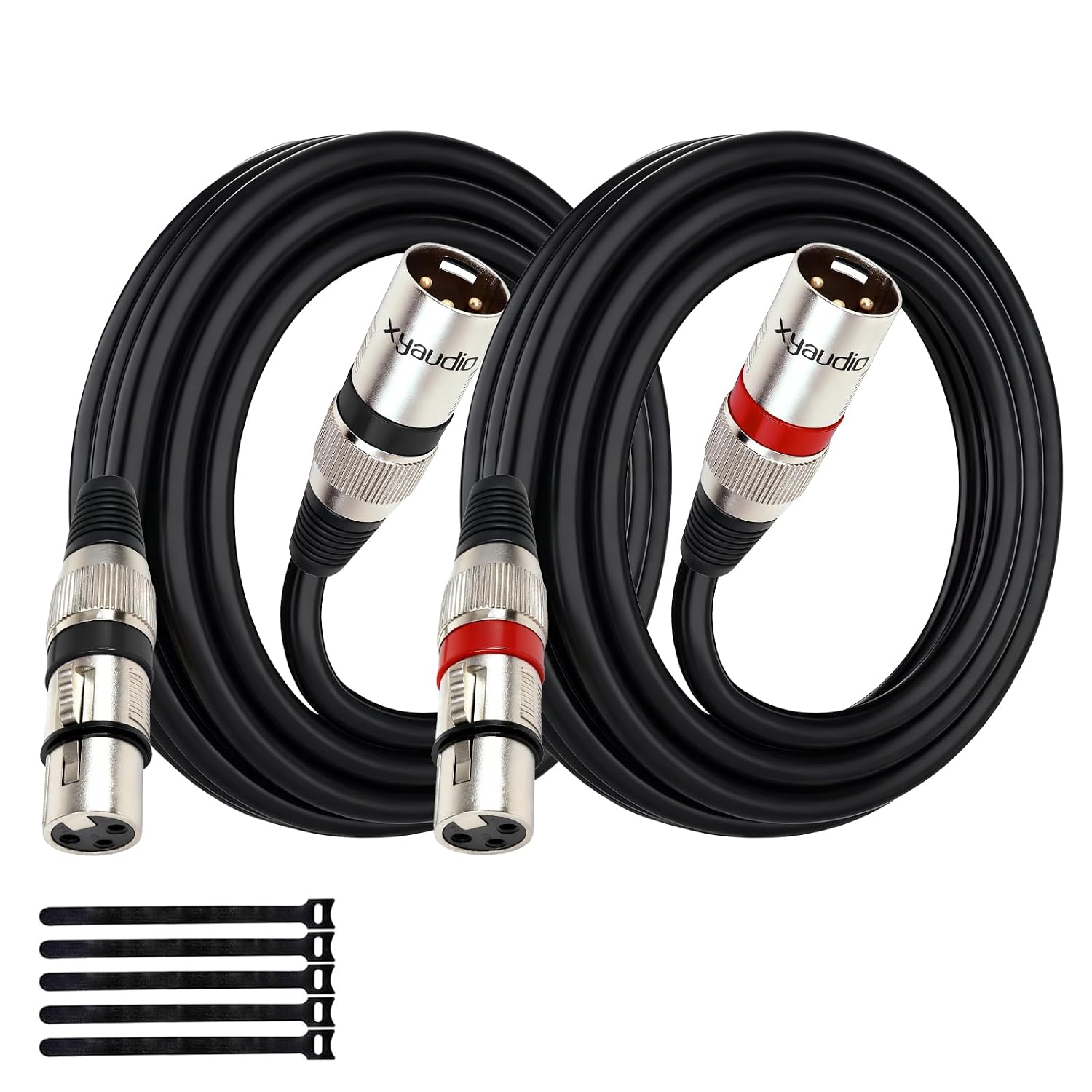 Detalle de xyaudio XLR microphone cable, 20 ft