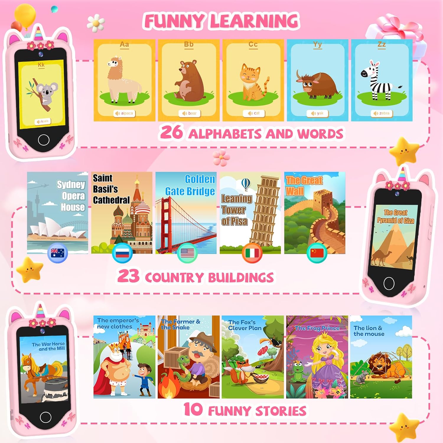 Detalle 2 de Kids Smart Phone 3-6 Years