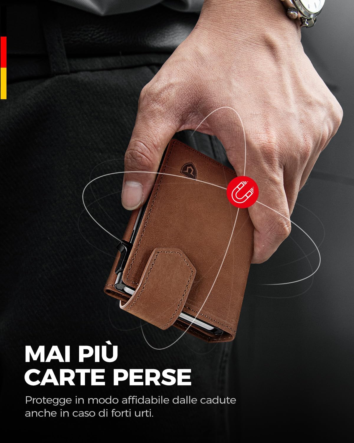 Detalle 2 de LORZOR® Portafoglio Uomo Slim RFID 👝