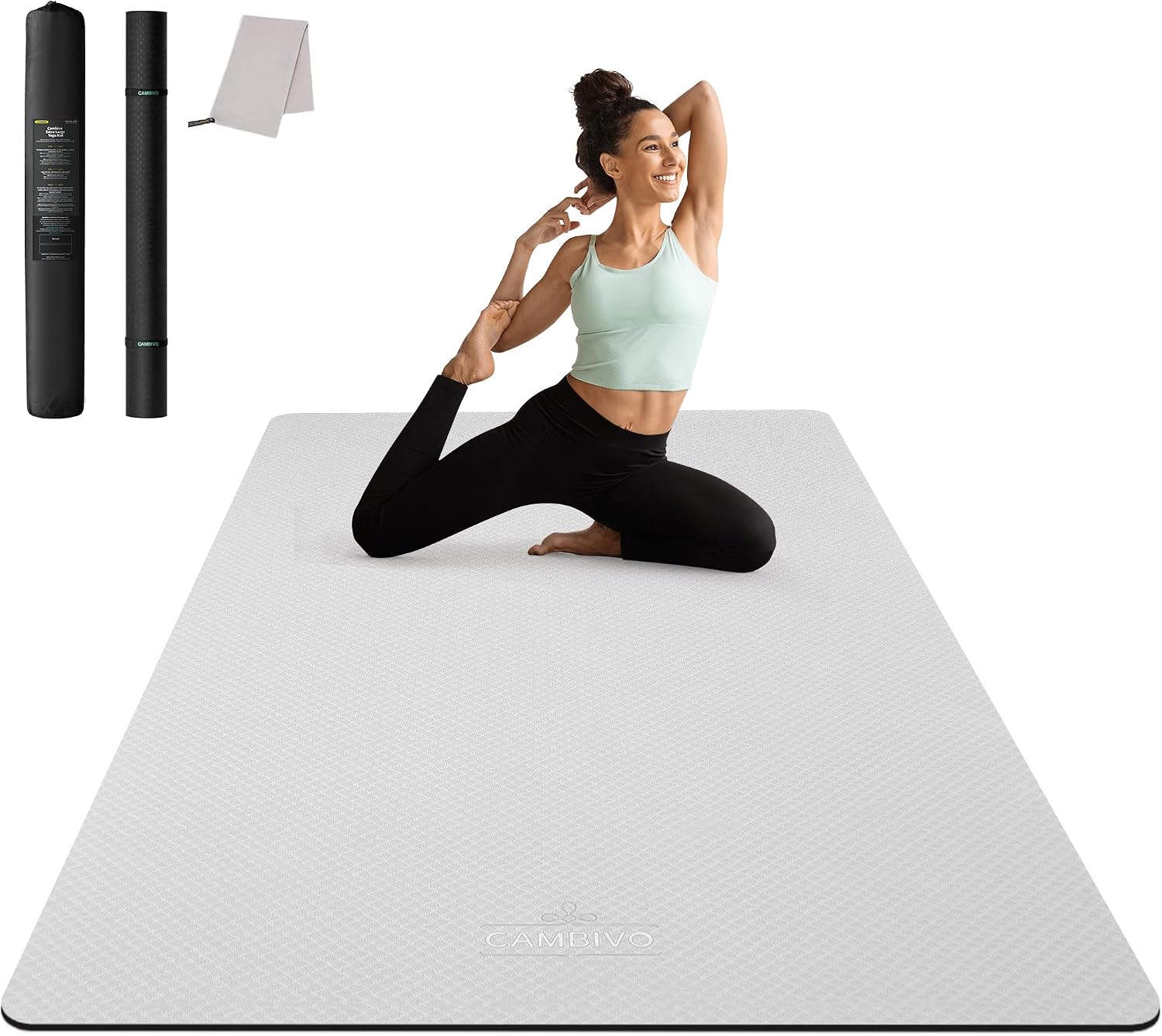 Detalle de CAMBIVO Yoga Mat 72" x 48