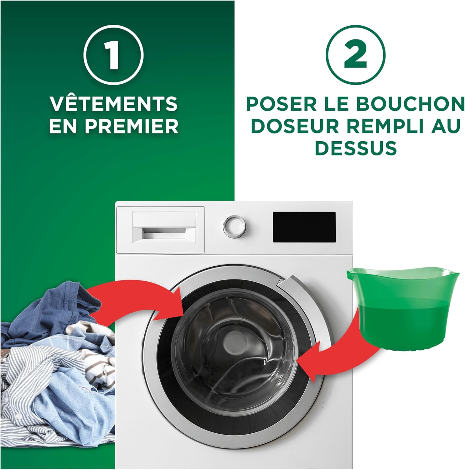 Thumbnail 5 de Ariel Lessive Liquide, 92 lavages, action détachante ⚙