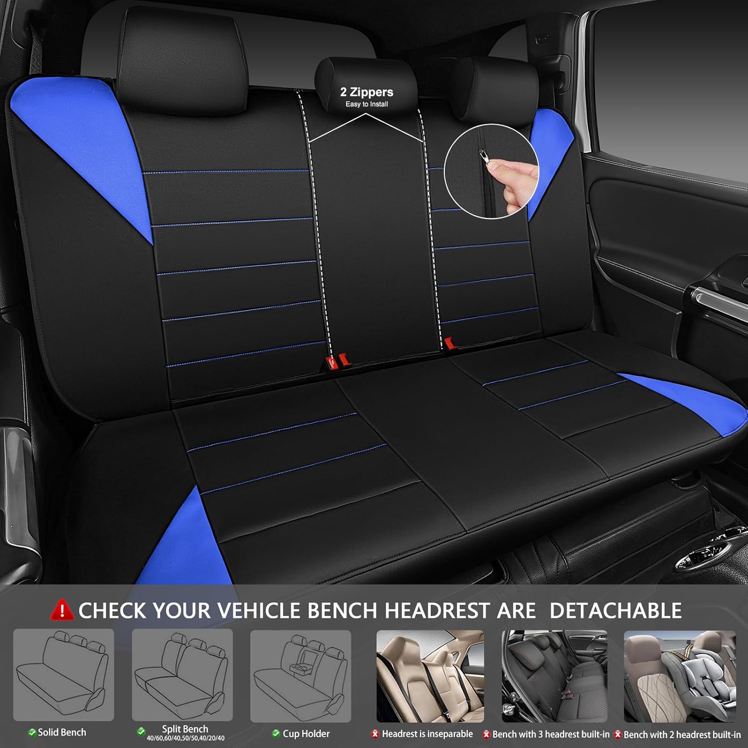 Thumbnail 6 de CAR PASS Neoprene Wetsuit Seat Covers 5mm