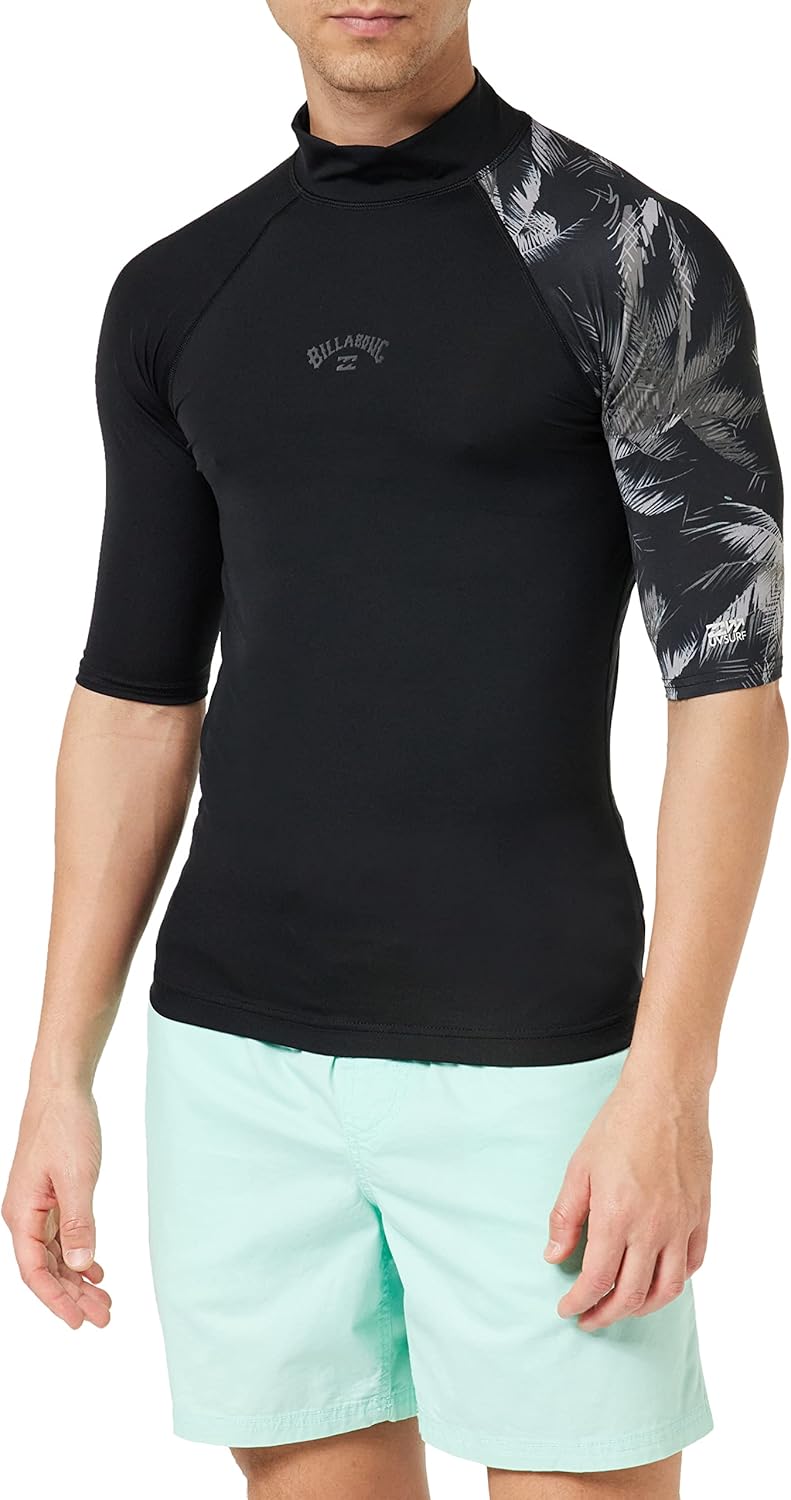Thumbnail 5 de Billabong Contrast Allover SS Rashguard Uomo – Pacco da 1