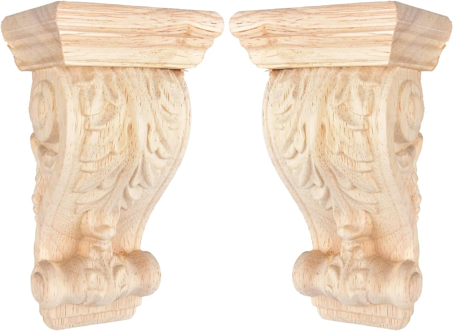 Detalle de TCHOSUZ Wood Carved Corbels, Hardwood