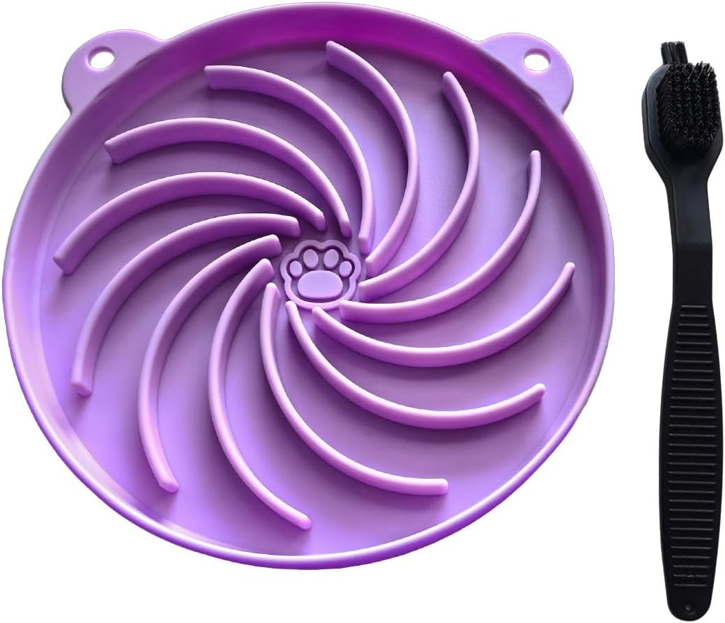 Thumbnail 6 de Cat Slow Feeder Bowl: Anti-Gulp Maze Design for Small Dogs & Cats (1Pack, Cyan)