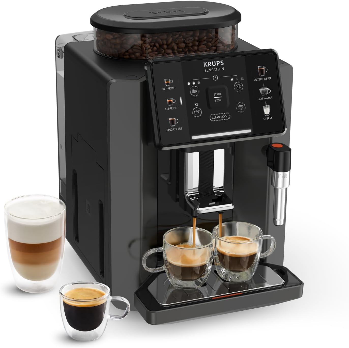 Detalle de Krups Sensation Kaffeevollautomat