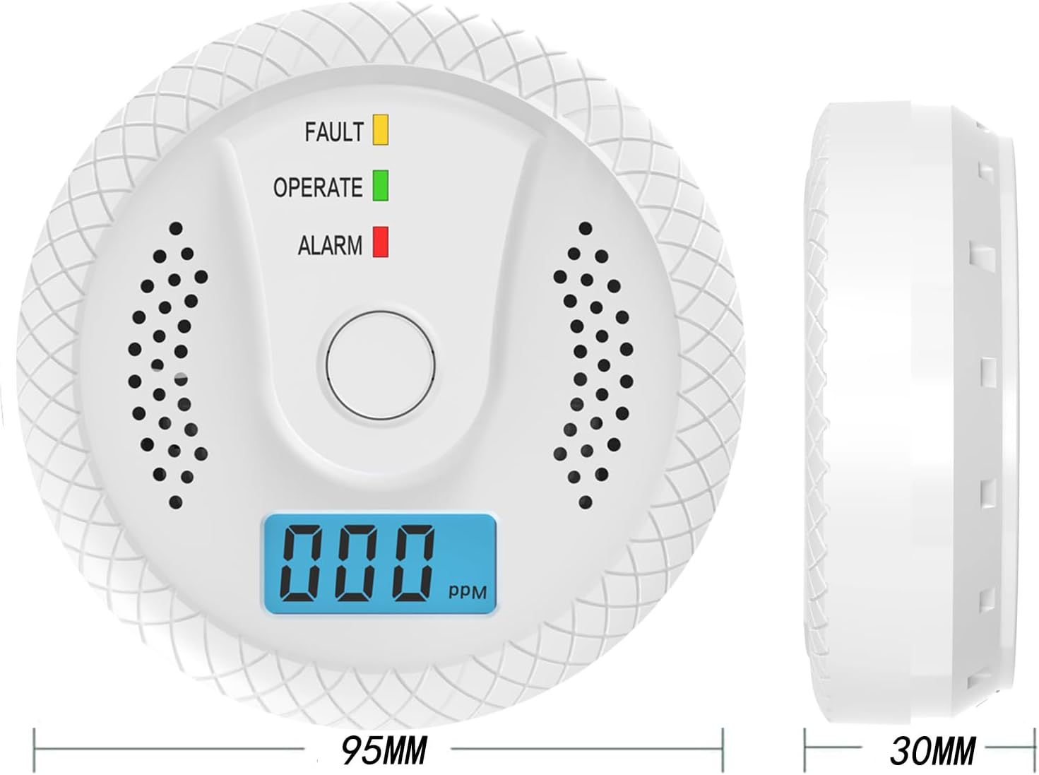 Thumbnail 1 de EIBEST Carbon Monoxide Detector 85 dB