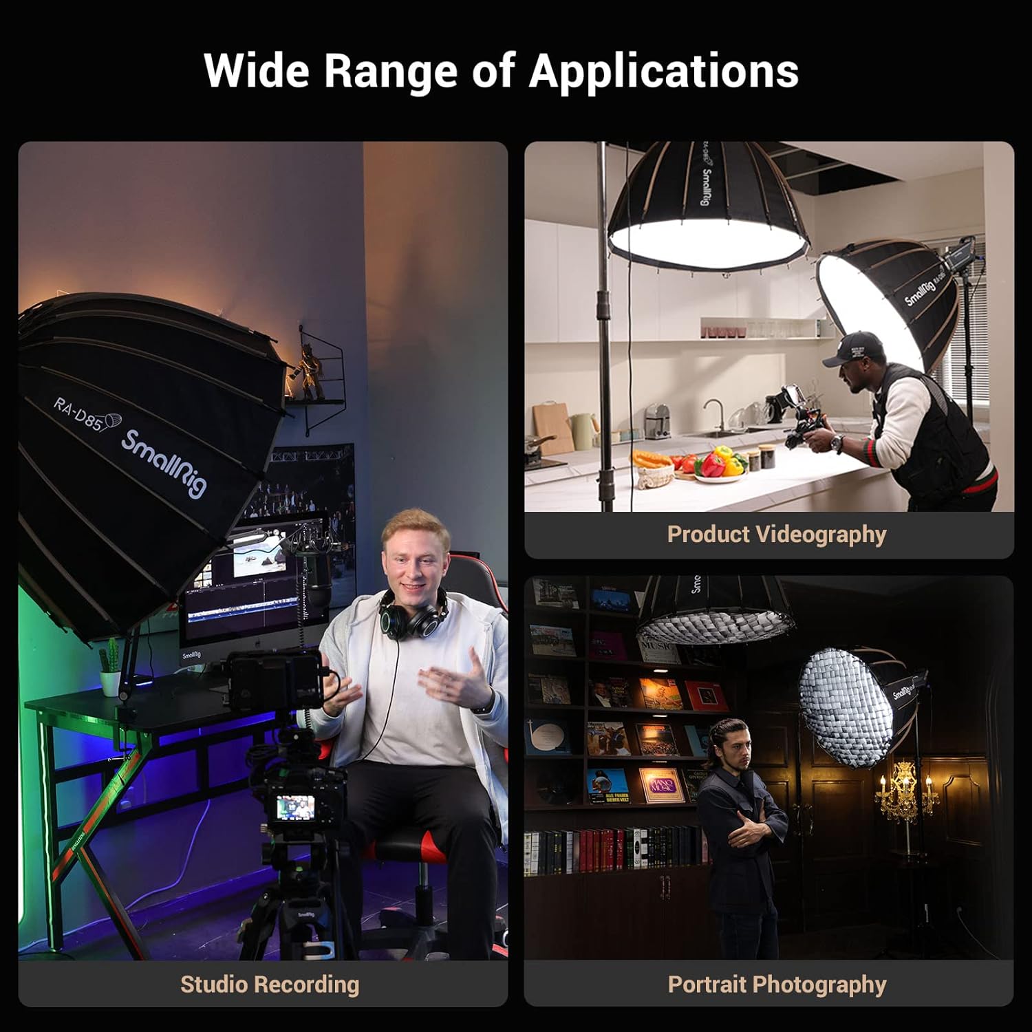 Detalle de SMALLRIG RA-D85 85 cm Parabolic Softbox