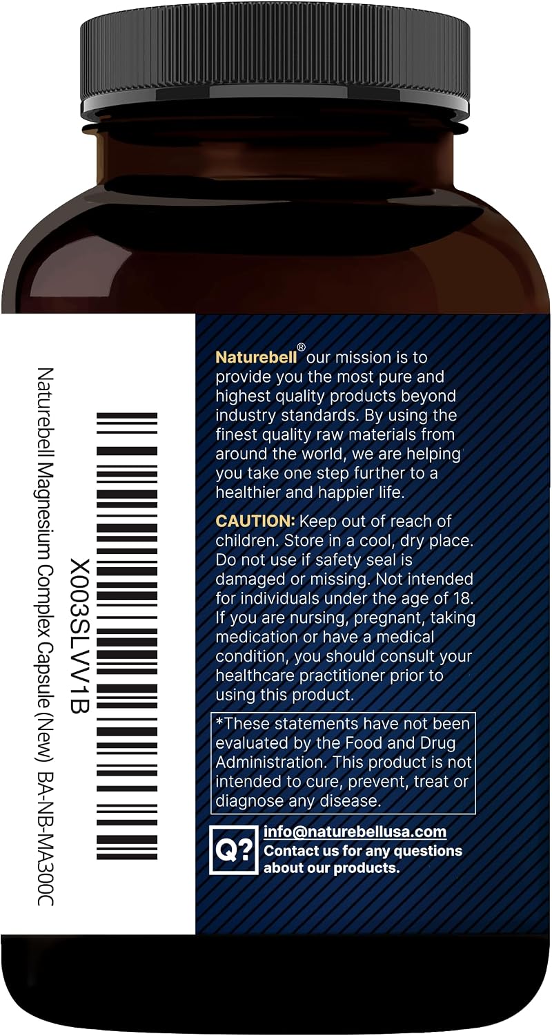 Thumbnail 6 de NatureBell Magnesium Supplement, 300 Capsules