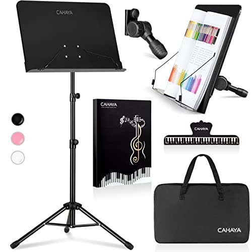 CAHAYA Sheet Music Stand Dual-use Convert to Desktop Stand