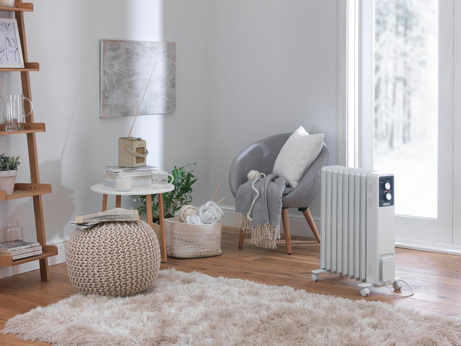 Thumbnail 3 de Dimplex ECR20 2 kW oil‑free column radiator