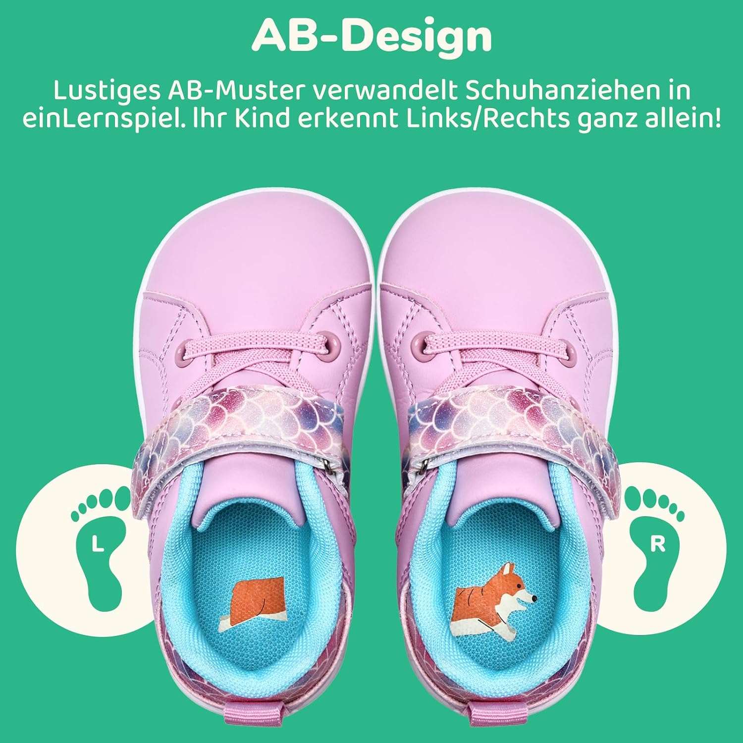 Thumbnail 5 de IceUnicorn Kinder Barfußschuhe – minimalistische Baby- und Hausschuhe mit rutschfester Sohle
