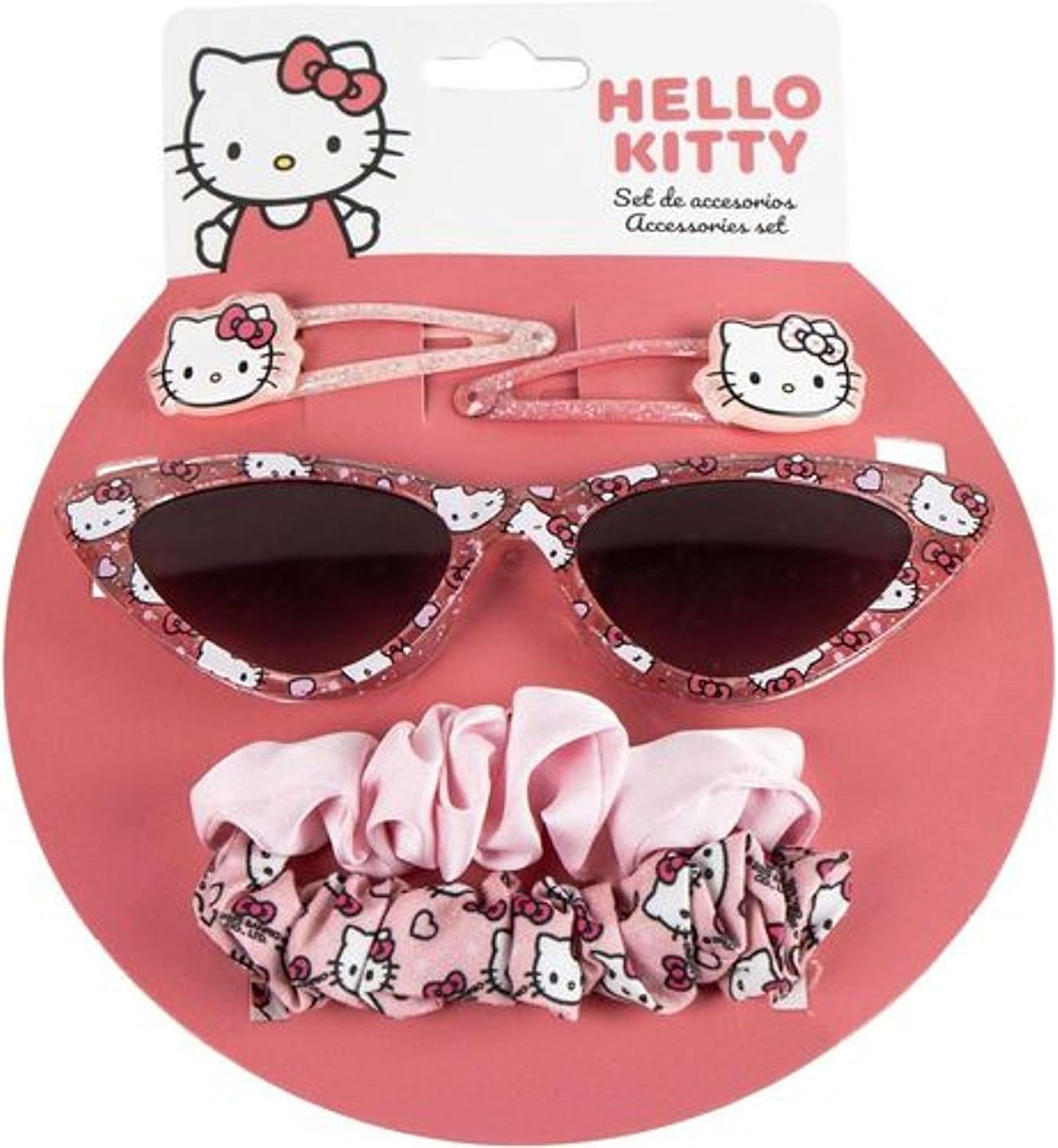 Detalle de Casquette et Lunettes Hello Kitty pour Enfants — Originales, réglables et légères