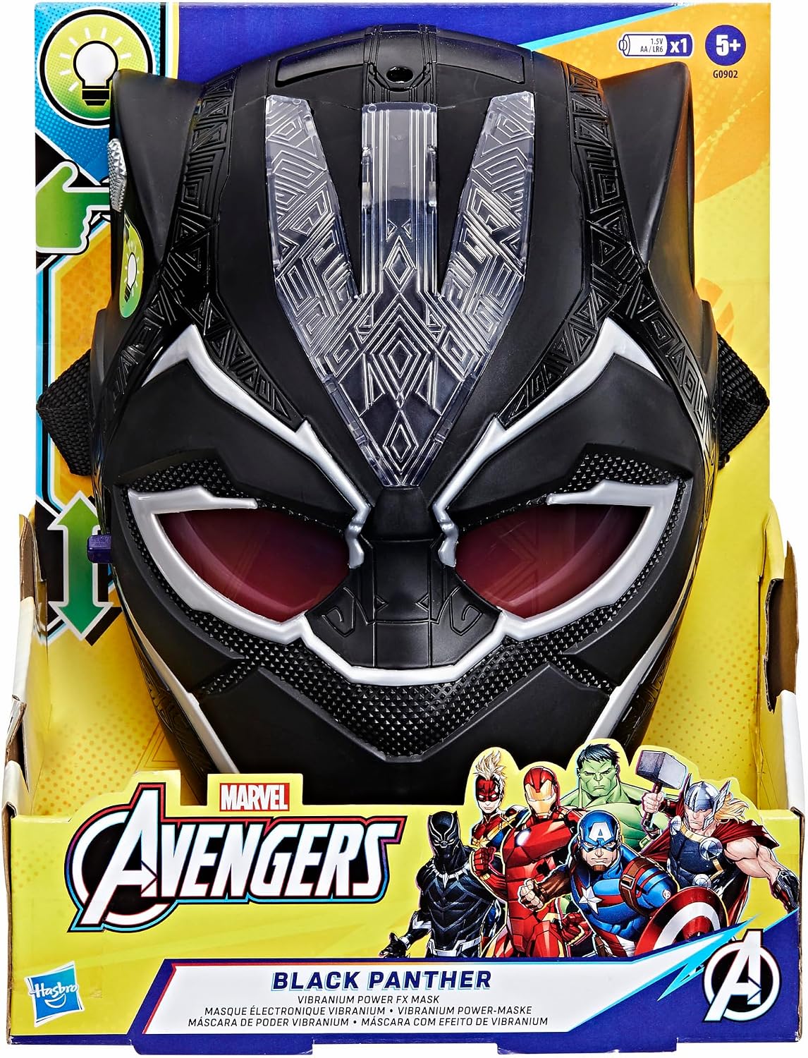 Thumbnail 2 de Hasbro Maschera Vibranium Black Panther 🎭
