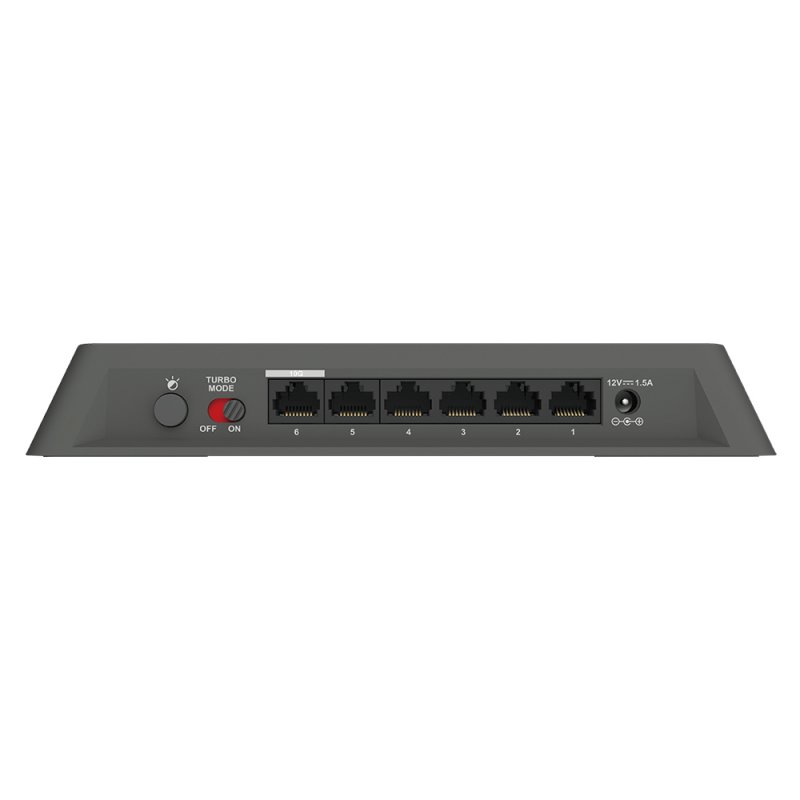 Detalle 2 de D-Link DMS-106XT, switch no administrado de 6 puertos con 10G y 2,5G