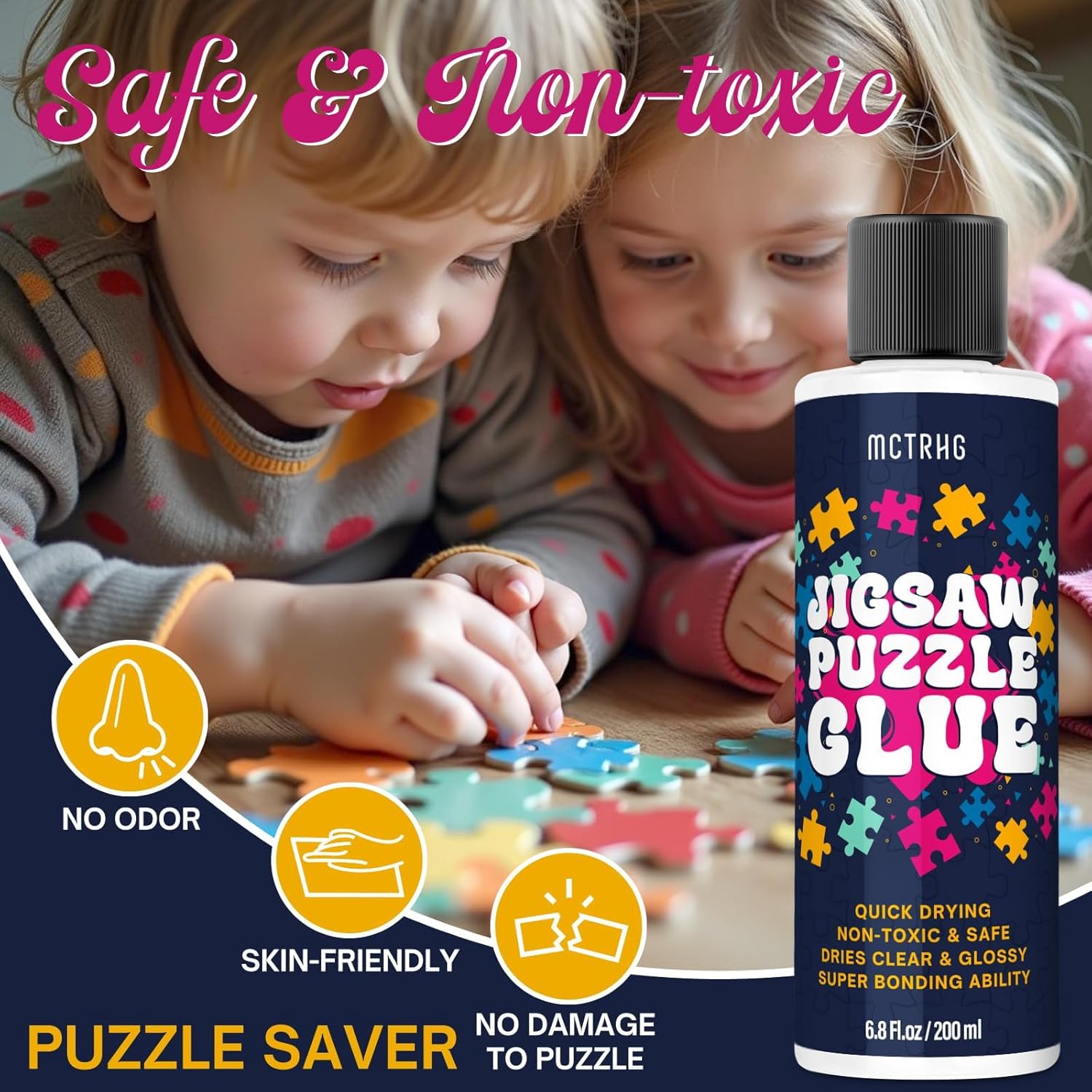 Thumbnail 4 de Jigsaw Puzzle Glue 200ML 🧩